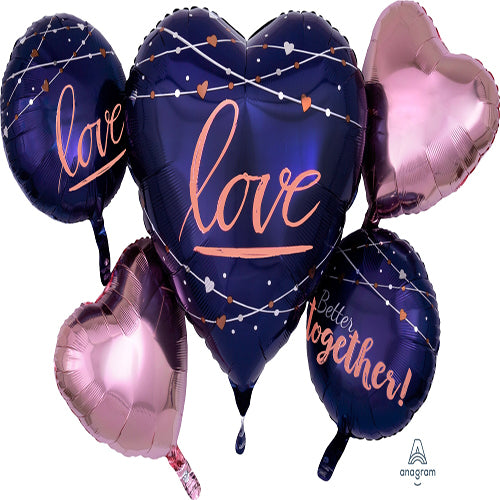 Party Balloon Navy Wedding, Balloons Bunch
