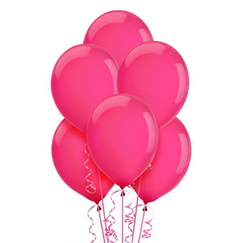 Party Balloons Coral Helium Balloons Bunch