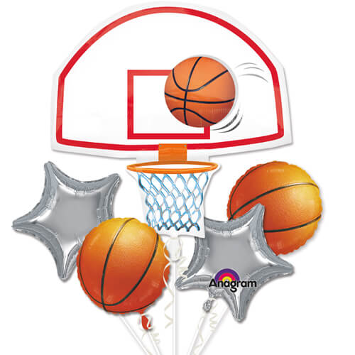 Party Balloon Basketball Balloons Bouquet