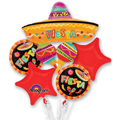 Party Balloon Fiesta Fun Balloons Bouquet P75