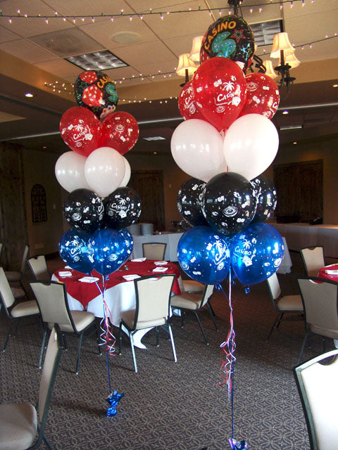 Party Balloon Casino Balloon Bouquet