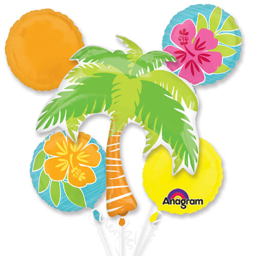 Party Balloons- Summer Scene Balloons Bouquet P75