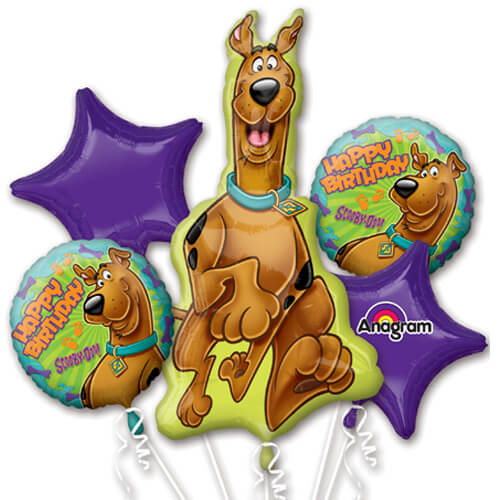 Balloons Party Celebrate Scooby Doo Birthday Balloons Bouquet