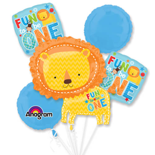 Party Balloon One Wild Boy Balloons Bouquet 