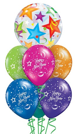 Party Balloons Colorful Star Balloon Bouquet