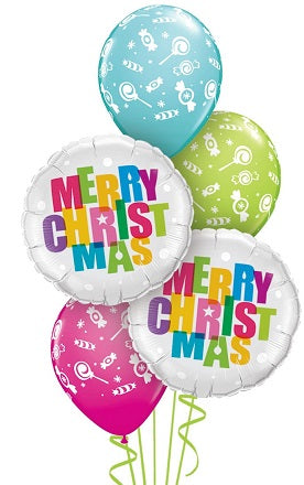 Party Balloon Colorful Christmas Balloon Bouquet