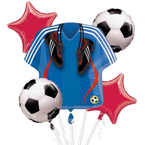 Party Balloon Soccer Balloons Bouquet