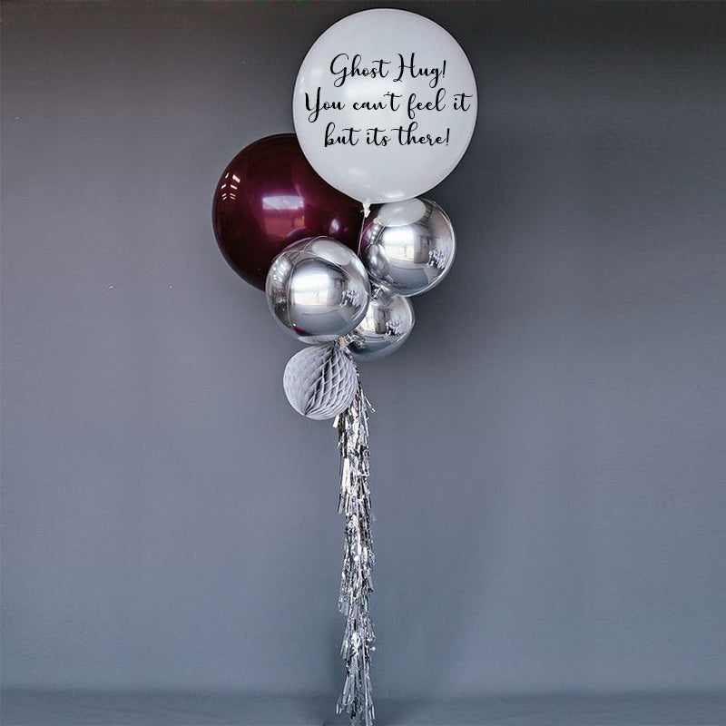 PARTY BALLOON FOR GHOST HUG  FRIENDS 
