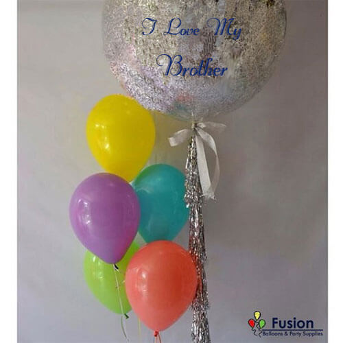 Party Balloon I Love My Brother Balloon