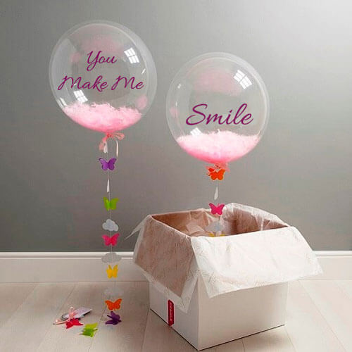 Party Balloon You Make Me Smile
