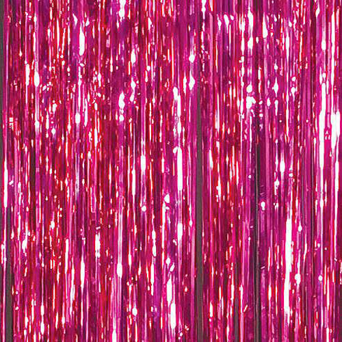 Pink Curtains Decoration