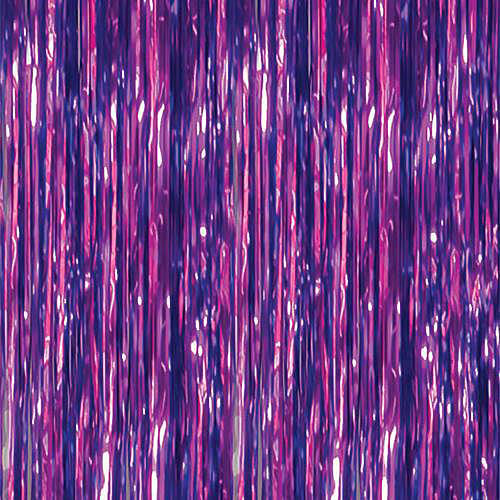 Party Balloon Purpul Curtains Decoration