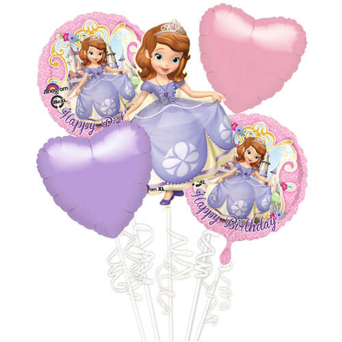 Balloons Party Celebrate Happy Birthday Sofia Balloons Bouquet