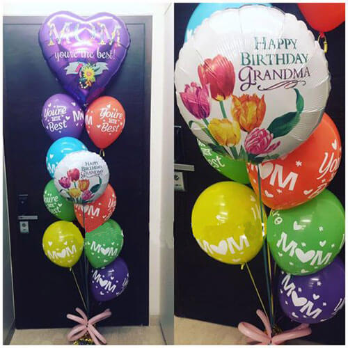 Party Balloon Mother's Day Helium Balloon Bouquet 55