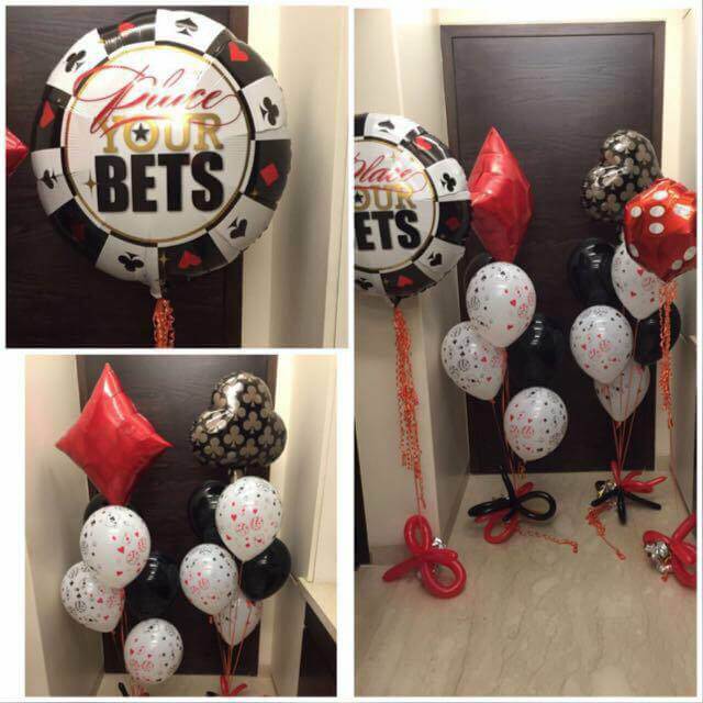 Party Balloon Place Your Bets  Balloons Bunch