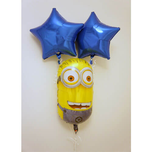 Balloons Party Celebrate Minions Star Balloons Bouquet