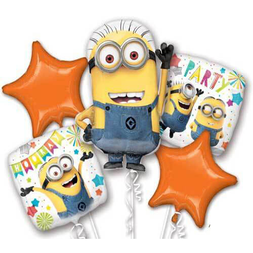 Balloons Party Celebrate Minions  Balloons Bouquet