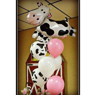 Party Balloon Cow Balloon Bouquet
