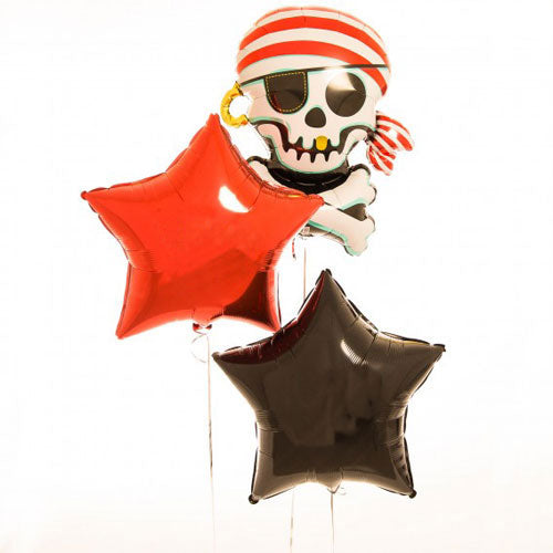 Party Balloons Skull Foil Balloon Bouquet