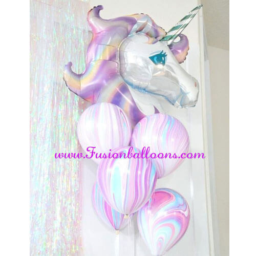 Party Balloon Unicorn Balloon Bunch
