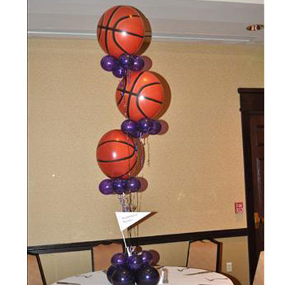 Basketball Balloon Bouquet