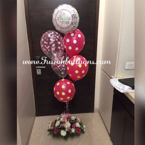 Party Balloon Bride To Be Balloons Bouquet