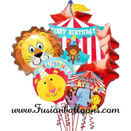 Party Balloons Carnival Theme Balloon Bouquet