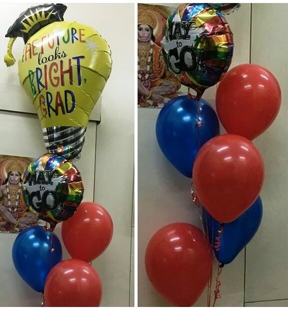 Party Balloon Graduation Balloons Bouquet