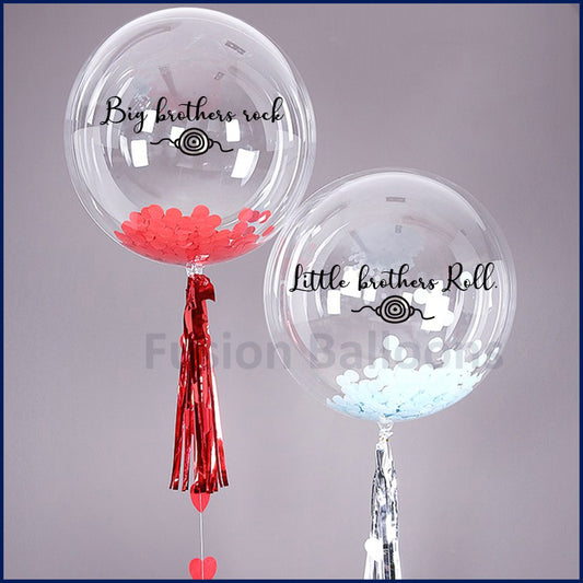 PARTY BALLOON BIG BROTHER AND LITTLE BROTHER