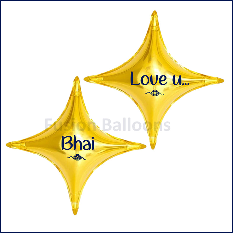 PARTY BALLOON LOVE YOU BHAI