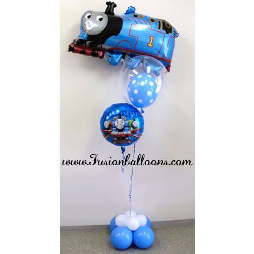 Balloons Party Celebrate Thomas Birthday Balloon Bunch