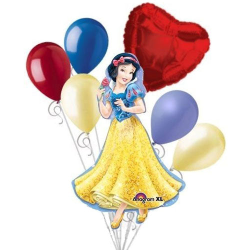 Balloons Party Celebrate Snow White Balloon Bunch