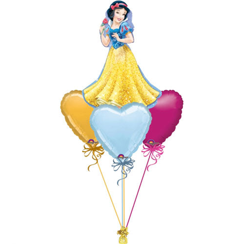 Balloons Party Celebrate Snow White Balloon Bunch
