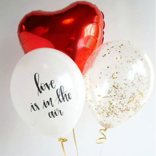Party Balloons Love in The Air
