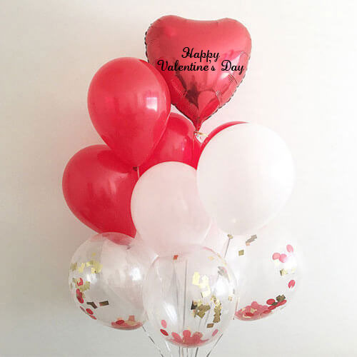 Party Balloon Happy Valentine Balloons Bunch