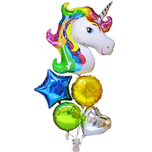 Party Balloons Unicorn Balloon Bunch