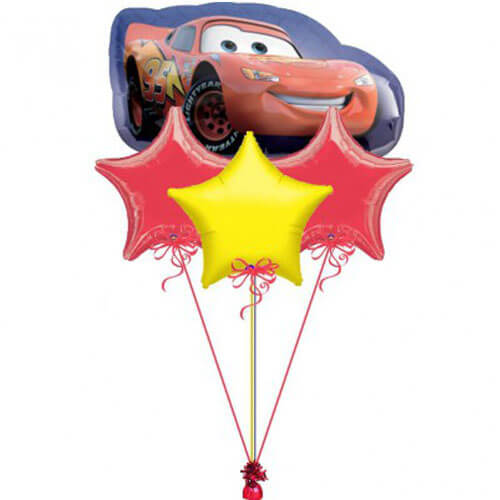 Balloons Party Celebrate McQueen Car Supershape Balloon Bunch