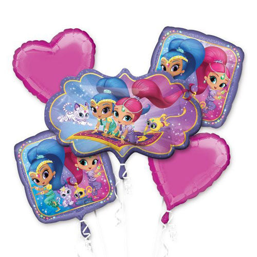 Balloons Party Celebrate Shimmer &amp; Shine Balloon Bunch