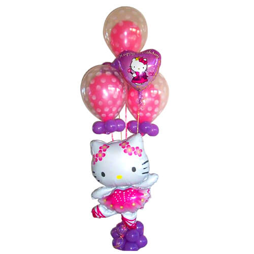 Balloons Party Celebrate Kitty walker Birthday Balloons Bouquet