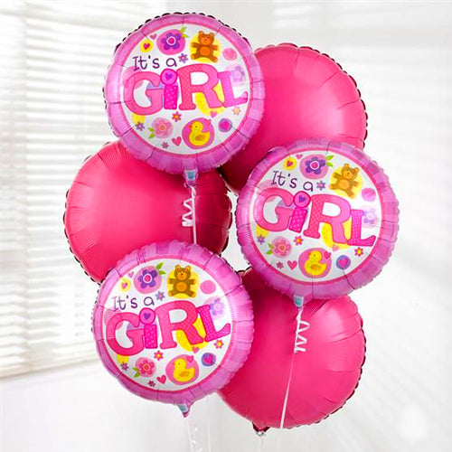Party Balloons It&rsquo;s A Girl Balloon