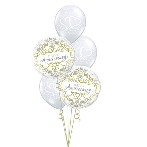 Party Balloon Happy Anniversary Balloons Bouquet 