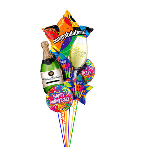 Party Balloon Congratulation Cheers Balloons Bouquet