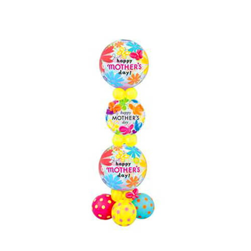 Party Balloon Happy Mothers Day Polka Dot Balloons Bouquet