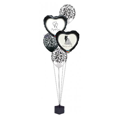 Party Balloon A Perfect Pair Balloons Bouquet