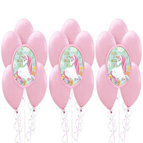 Balloons Party Celebrate Unicorn Balloons Bouquets