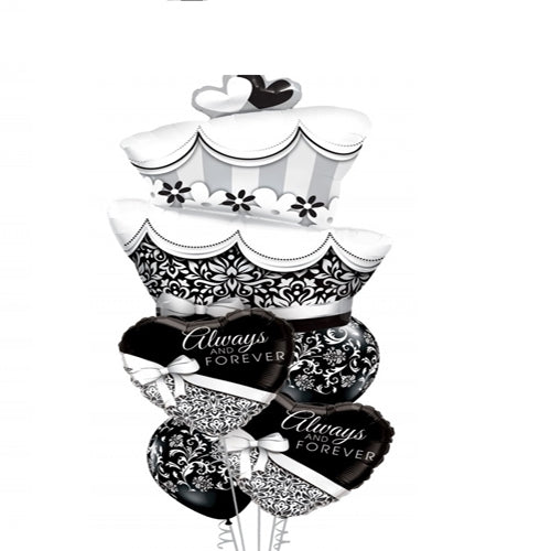 Party Balloon Love Always &amp; Forever balloons bouquet