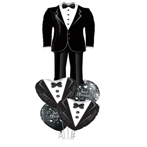 Party Balloon Groom Balloons Bouquet