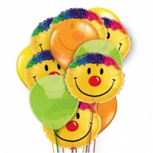 Party Balloon Smileys Faces Balloons Bouquet