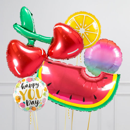 Food Theme Happy You Bay Balloon Bouquet