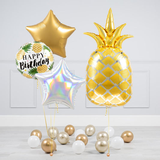 Pineapple Theme Balloon Bouquet